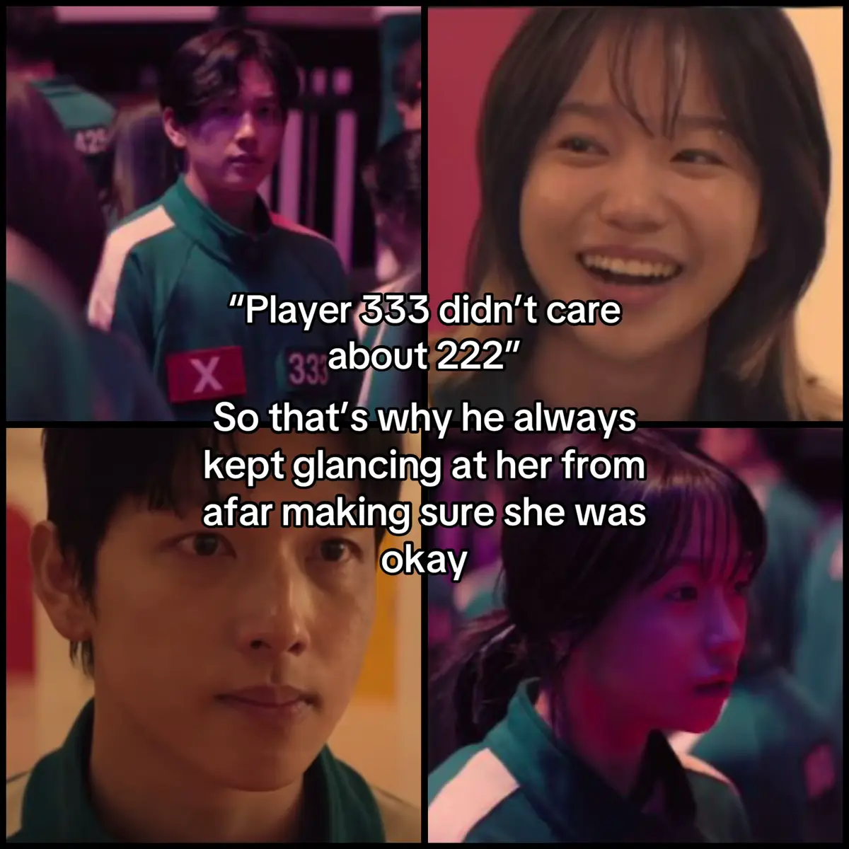 IM SO SCARED FOR THEM IN SEASON 3!!! #333 #222 #squidgame #squidgamenetflix #netflixseries #fyyyyyyyyyyyyyyyy #fpy #fypgakni #xcyzba #xcyzbca #myunggi #junhee #player222 #player333 #fyy #fyp #555 #ship #squidgame3 #squidgame2 