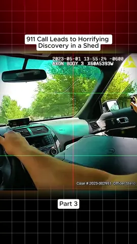 911 Call Leads to Horrifying Discovery in a Shed part 3 #cops #police #law #audit #crime #fyb