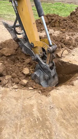 Boys will be boys #excavator #dig #digging #hole #holes #water #well #wateringhole #fyp 