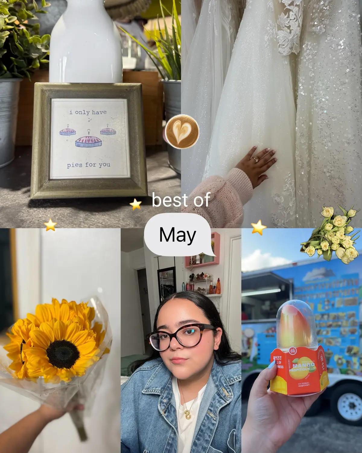I feel like May had so many important events and just overall busy things that happened — some bad but majority were positive memories that’ll last a lifetime ✨ from a Tampa trip, going to another TikTok shop event, watching @WWE on NETFLIX, seeing @rauwalejandro spending quality time with friends and family to celebrating a year of @orlando.creators to saying yes to the dress!!! 🥹🤍  I can’t wait to see what June has in store 💐  #monthlyrecap #photodump 