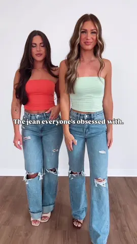 PSA: Our best-selling jeans are back!! 🔥 Grab your size before it’s too late! ✨ #fyp #foryou #viral #shopping #shopnow 