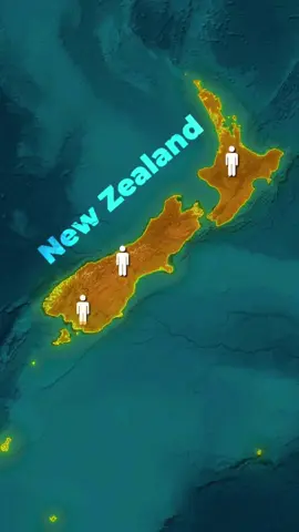 Why is nearly 80% of New Zealand’s land almost uninhabited? #newzealand #unitedkingdom 