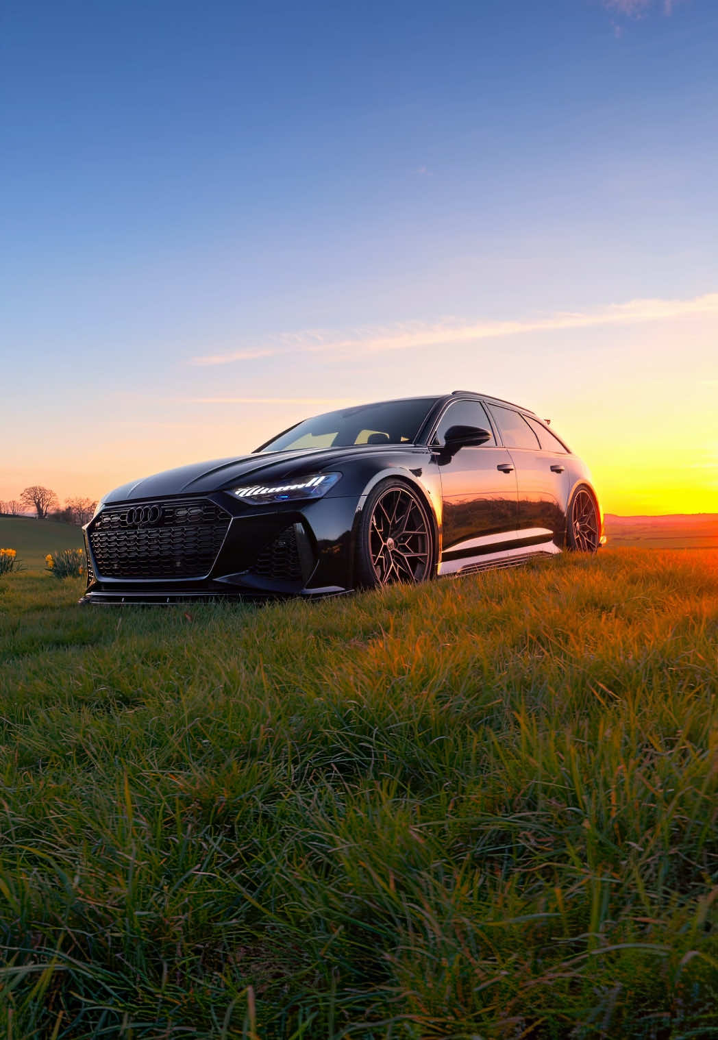 🌻🌅🖤 #audi #rs6 #cars #foryou #fyp #carsoftiktok #cartok 