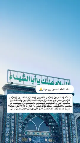 #يوم عرفة #explore #foryou #fypシ #الامام_الحسين_عليه_السلام 