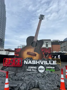 SOUND THE ALARM, NASHVILLE! 🚨#911Nashville is making its BIG arrival! Come on down to 1st and Broadway this weekend to jump into the action of this larger-than-life emergency scene!! 🔥🧯
