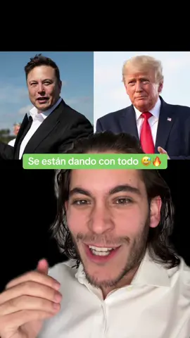 Musk y Trump se están dando con todo y a mí me encanta 😅🔥