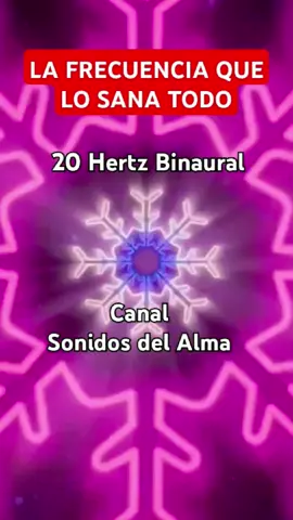 🎧 20 Hertz: la frecuencia que lo sana TODO ✨ Siente cómo esta vibración profunda y poderosa viaja por todo tu cuerpo 🌀 🌿 Sana emociones 🧠 Equilibra tu mente 💓 Restaura tu energía vital Activa esta frecuencia y permite que tu alma recuerde su poder original 💫 💎 Escúchala a diario… y observa cómo todo cambia desde dentro. sígueme en el canal que aparece en mi perfil para mas contenido valioso como este. #BinauralBeats #SanaciónProfunda #20Hz #FrecuenciasQueCuran #SonidosDelAlma #VibraciónElevada #EquilibrioInterior #SanaciónEnergética