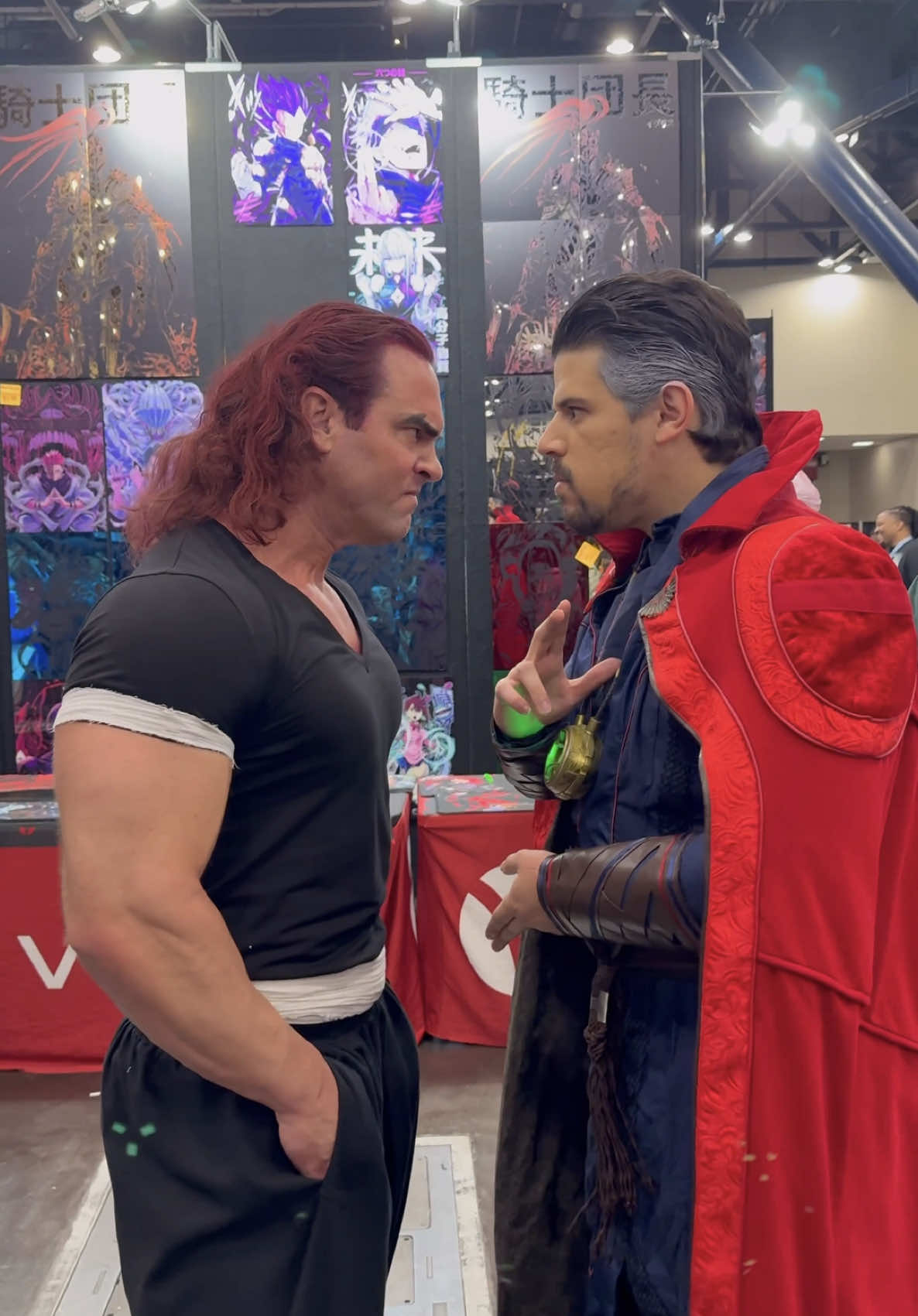 Yujiro Hanma vs Dr. Strange 👹 @All_mighty_cosplay #yujirohanma #drstrange 