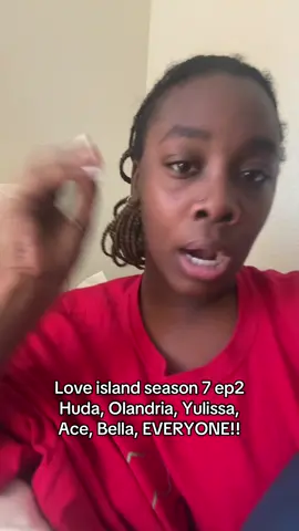 WHAT YALL THINK! I swear we need a groupchat at this point cause wtffff #loveislandusa #LoveIsland #loveislandseason7 #huda #olandria 