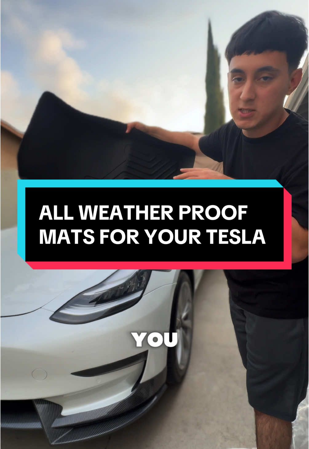 In today’s episode of cheap but affordable upgrades #tesla #teslatok #teslamodel3 #model3 #carsoftiktok #cars #upgrades #cheap #tiktokshop #automotive 