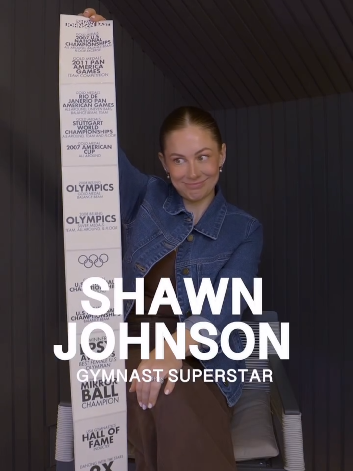 Took a trip down memory lane to look back at some accolades.. and yes, I was uncomfortable for most of it 😂 full video on our oyutube :)  And shout out to @nike for the inspo on this video!! #olympics #gymnasts #gymnastics #accolades #athlete #mom #wife