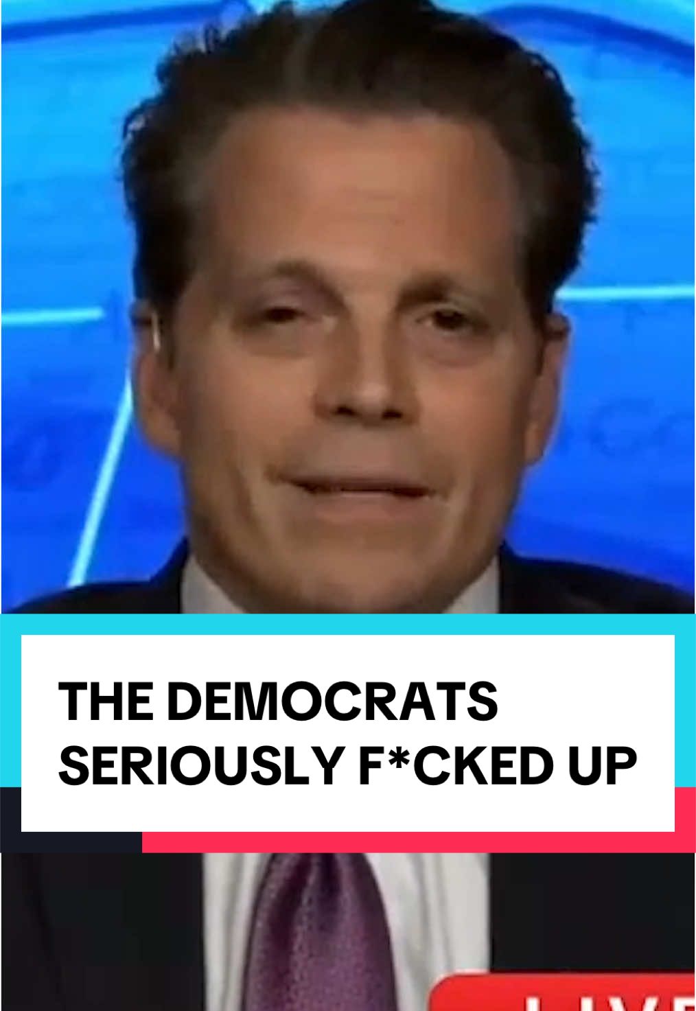 Letting Elon Musk get out of the Democratic Party was a terrible mistake.  #anthonyscaramucci #donaldtrump #politics #elonmusk #fyp #tiktok 