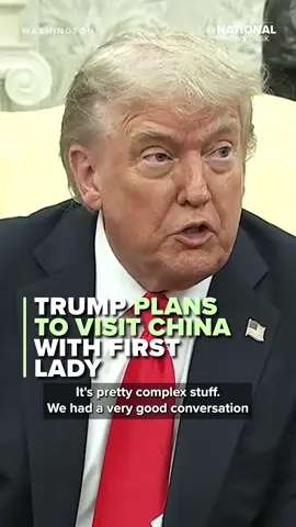 President Trump confirmed that he would be traveling to China with first lady Melania Trump in the near future to visit Chinese President Xi Jinping as trade talks between the two nations progress after a Thursday phone call. #trump #china #firstlady #trade #tariffs