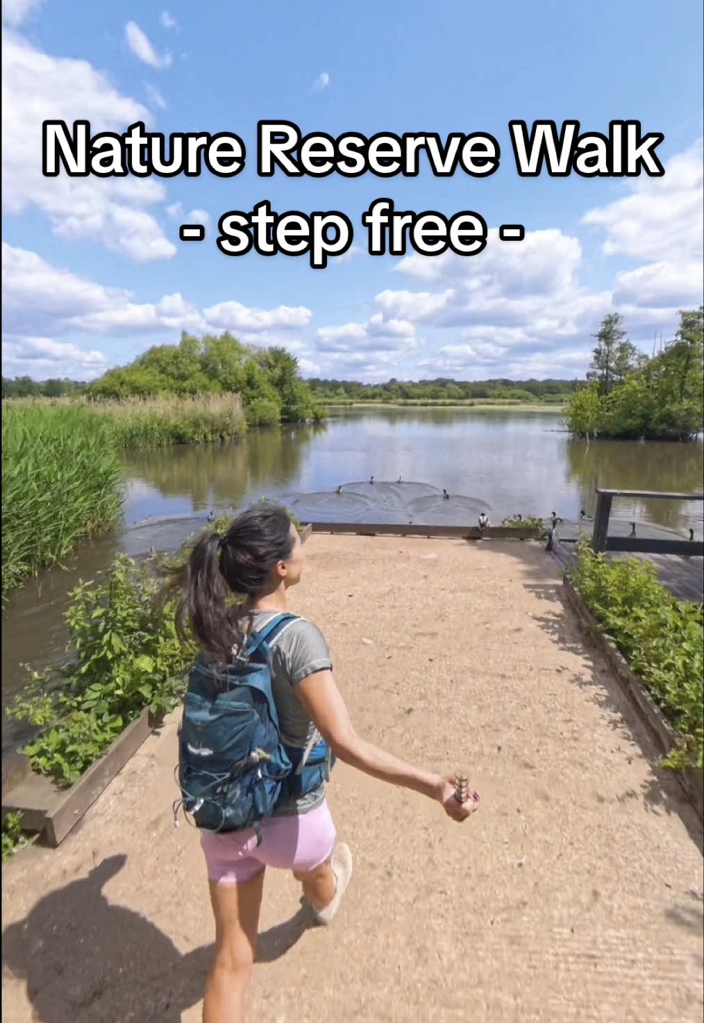 Easy day trip walk near london: - fleet pond nature reserve  #naturewalks #naturetrail #walkinguk 