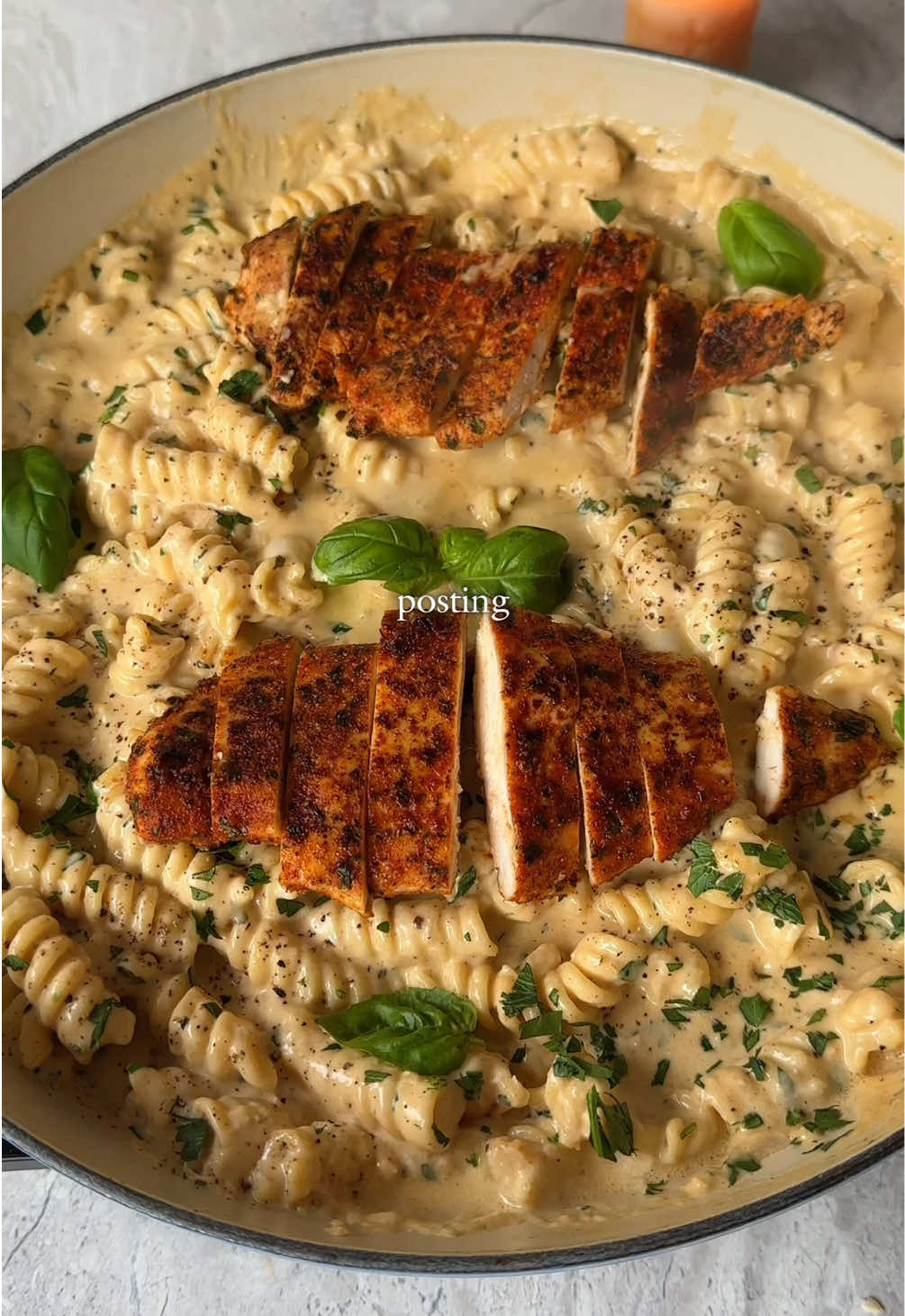 Creamy Chicken Garlic Parmesan Pasta Recipe✨ FULL RECIPE LINKED IN BIO!! 🥰 orrr go comment on my ig to have the full recipe sent to you! (resharing some of my favs from my 100 day series!) This is the tastiest weeknight dessert ever!! Bound to become a weekly staple! Or google “majas recipes chicken garlic parmesan pasta” 🫶🏻 Elevate your weeknights with this recipe! Follow along for more quick & easy recipes!!  Stay Hungry, Maja♥️👩🏻‍🍳 #pastatok #pastatiktok #pasta #pastarecipe #pastarecipes #cheesy #parmesan #chicken #chickenrecipe #chickenrecipes #onepotmeals #FoodTok #EasyRecipes 