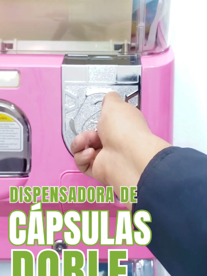 Llénala de cápsulas o pelotitas y empieza a generar ingresos desde el primer día. Ideal para juguetes y chicles, con cápsulas de 37.5 mm o 65mm. ¡Fácil, rentable y divertida! 🪀💰🌀 #NegocioRentable #Dispensadora #Ingresos #Olecrammi #JuguetesYChicles #Chicles #Peluchera #Capsulas #Pokemon #moneda 