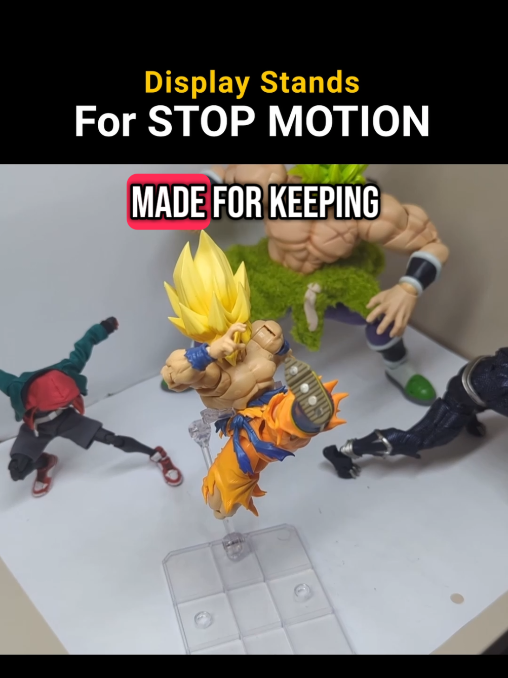 Custom stop mo stand video next #figtok #stopmotion #animation 