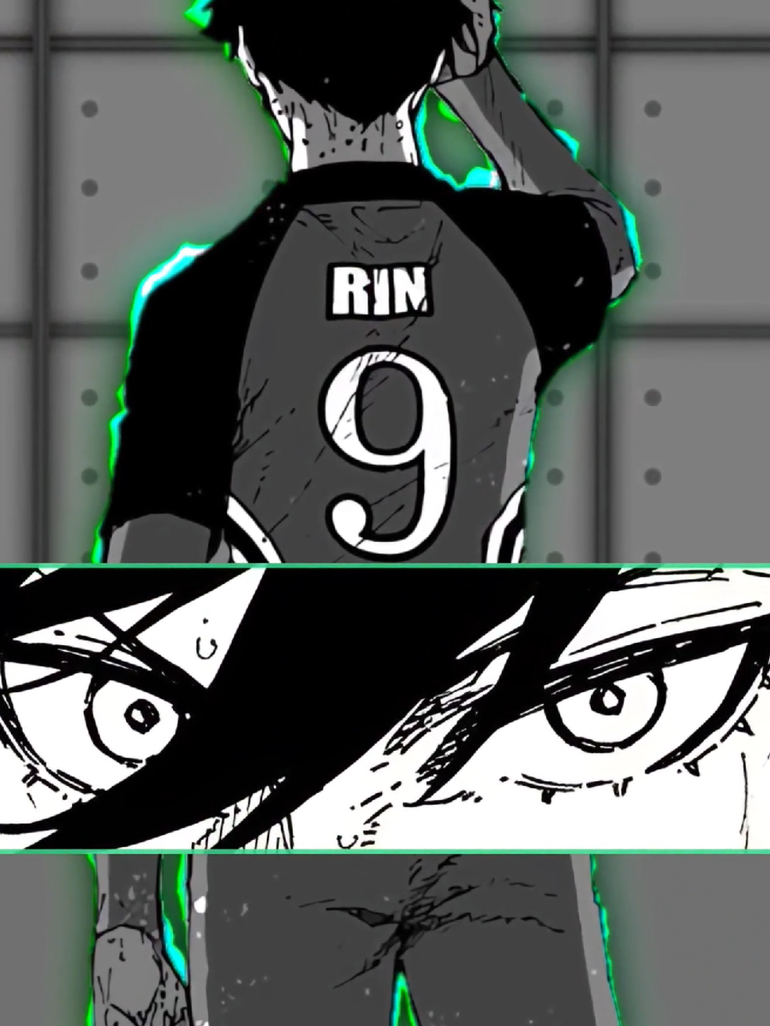 rin clip for edit's🦖⚽ | #fyp #clip #bluelock #rin #manga