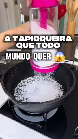 Tapioqueira Peneira e Armazena - Polvilhador   #achadinhos #tapioqueira #cozinhapratica #utilidadesdomesticas  #cozinhacriativa #produtointeligente #comprinhasonline #organizaçãodacozinha #viral2025 #achadododia #tapiocalovers