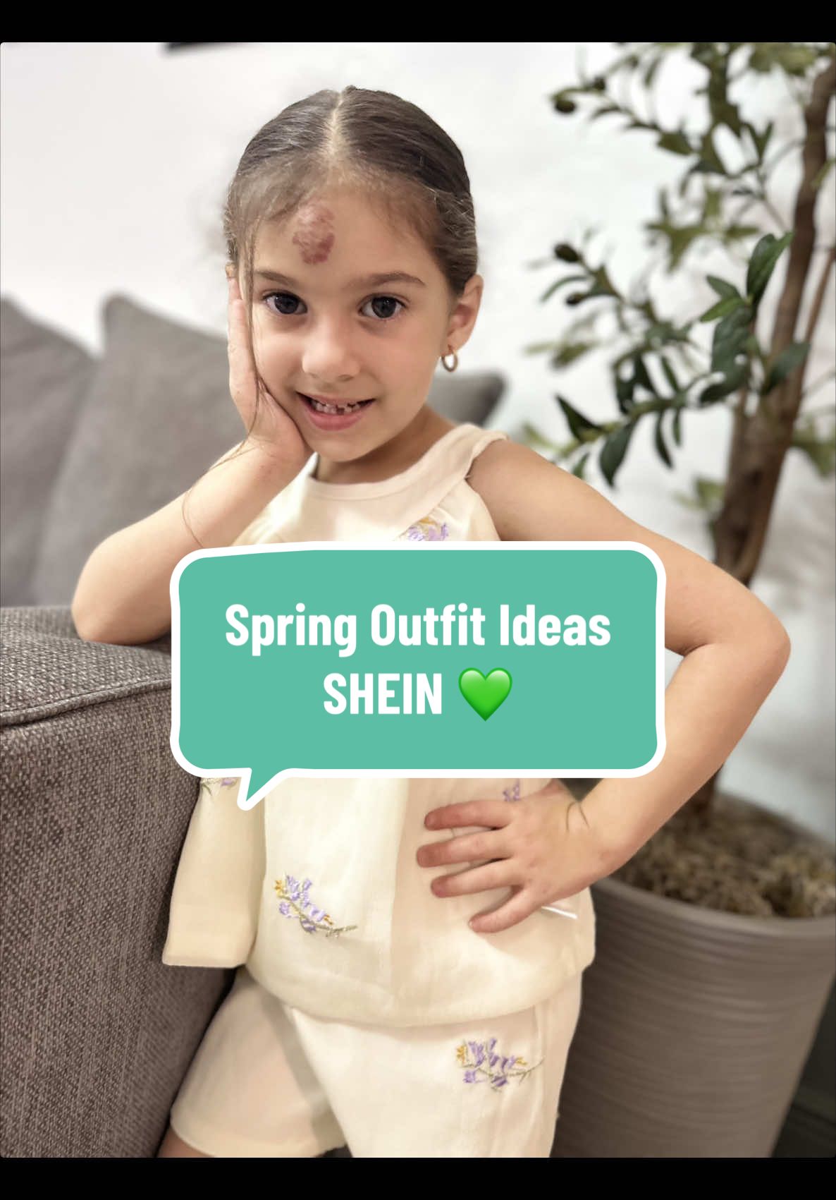 Spring Outfit Ideas 💚 ¿Adivina dónde compré su ropa? 😉  Intenta buscar y seguir mi tienda favorita.⬇️⬇️ Shein Baby. ID: sa2412064643210829 LMoss kids  ID: sk2404124348493983  @SHEIN @SHEINUS  #SHEINtrends #SHEINKIDS #SHEINforAll #savinstyle #loveshein #haul
