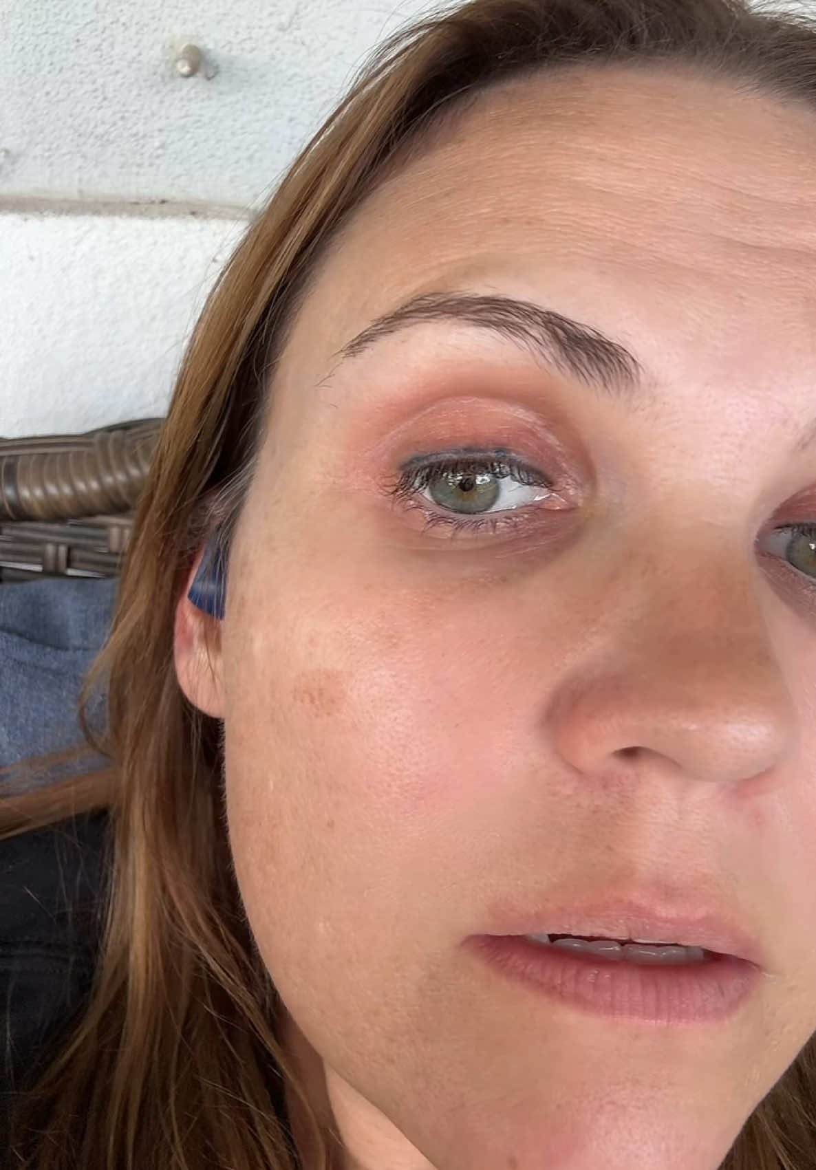 10 year eyeliner tattoo update. Just don’t don’t do it. What was I thinking? #Eyeliner #regrets #beauty 