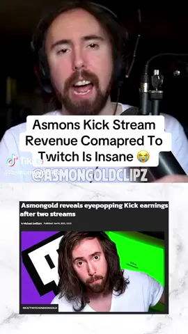 Kick streaming revenue is wild! #asmongold #asmongoldclip #streamerclips #asmongoldtv #twitchstreamers #kickstreamers #kickstreaming