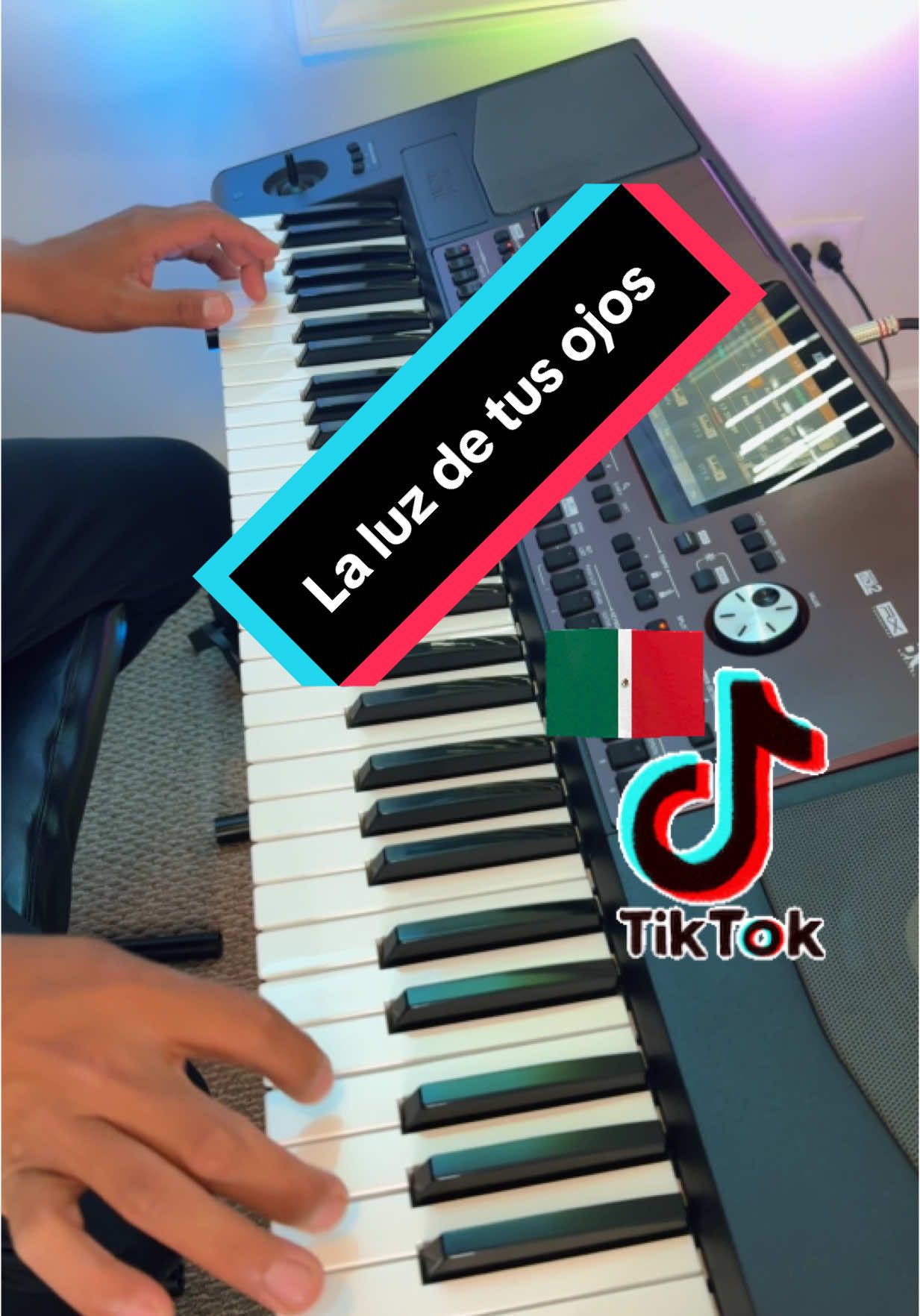 La luz de tus ojos - Reyes García Tecladista de Chicago #chicago #tecladistadetiktok #tecladistaparafiestas #tecladistamexicano #reyesgarcia #tecladistadechicago #korg #koegpa700 
