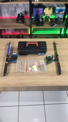 Já está preparado para sua pescaria? Esse kit é ideal para você. 🎣🐟