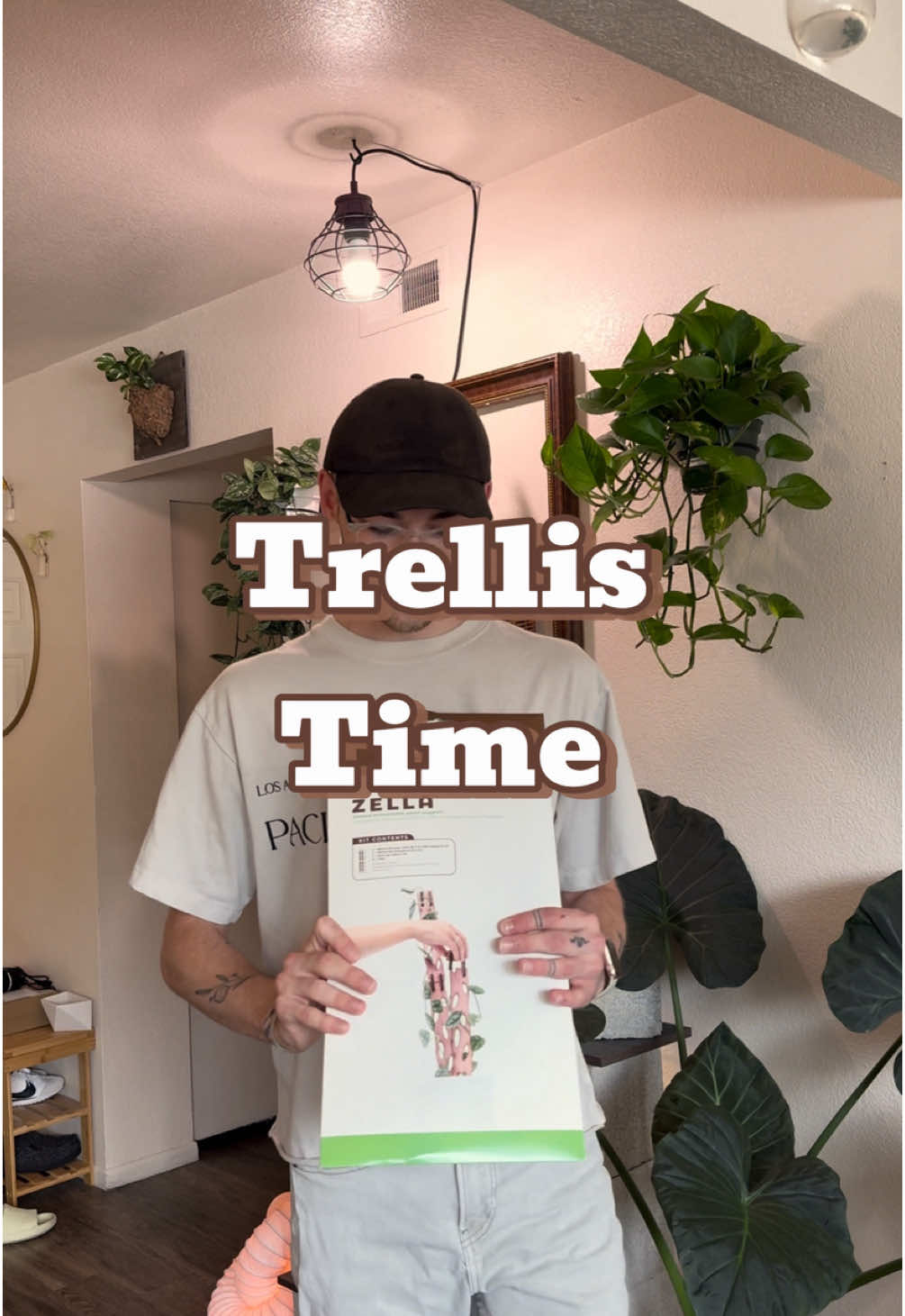 Use code PLANTTEDD for 10% off • Their website has a ton of different options to choose from. You can get exactly what your plants need! @Treleaf  • #trellis #plantsoftiktok #plantcommunity #plantcaretips #newplants 