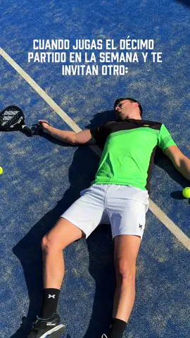 No se negocia: si hay pádel, se juega 🫡🎾 ¿Quién más aquí no sabe decir que no? 😂👇🏼 #teampadel #padel #padelargentina #partidito