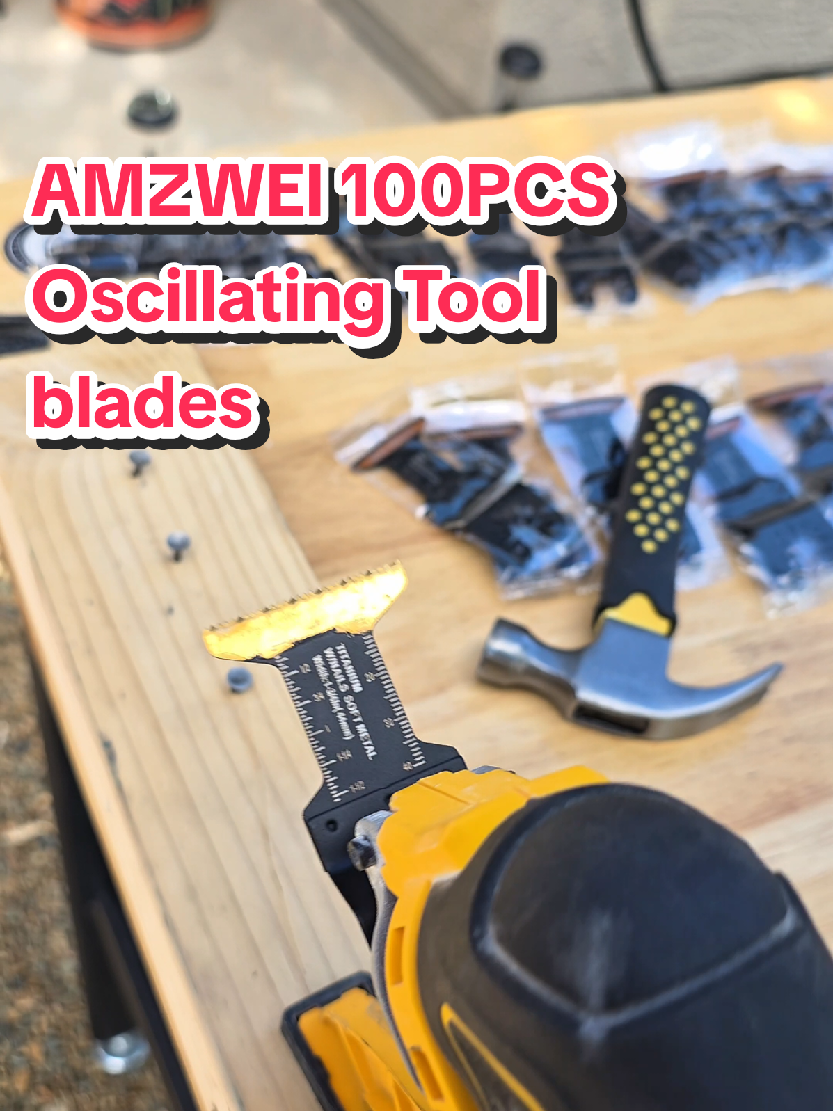 AMZWEI 100PCS Oscillating Tool blades #amzwei #blades #oscillatingtoolblades #oscillatingtool #deals #multitool #savemoney #multitoolblades #construction #contractor #remodeling #herramientas #tiktokshopfinds #tiktokshop #fyp #tiktokshopcreatorpicks #deals 