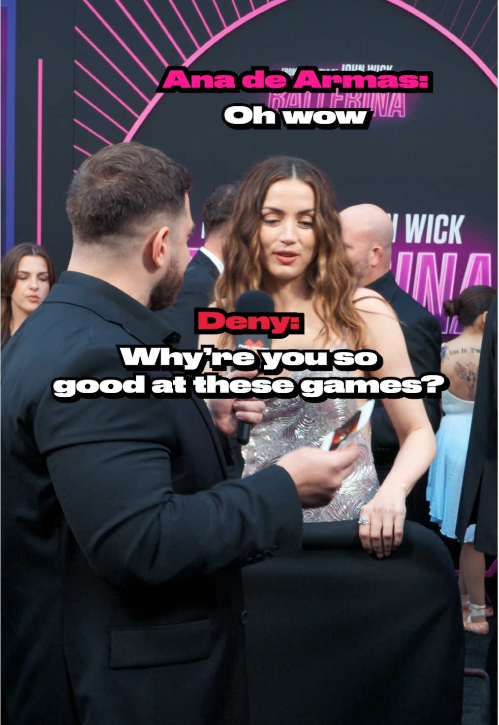 There’s no way Ana de Armas got that right 🤯 #challenge #fyp #AmongUs #ballerinamovie #anadearmas 
