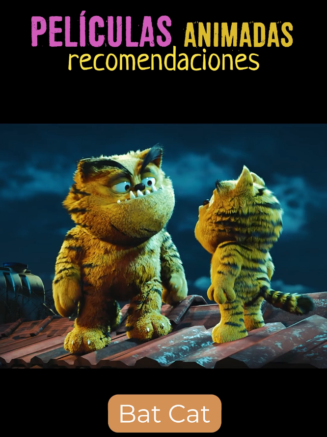 Todo puede pasar en esta película. 🤯 #batcat #recomendaciones #peliculasrecomendadas #animacion 