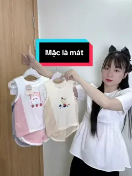 Mùa hè nóng cỡ nào cũng không có lo #thoitrangtreem #voibabyshop #chunbee #doxinhmoingay #setboxinh #bococtaybetrai #bococtaybegai #toiyeutikok #xuhuong 