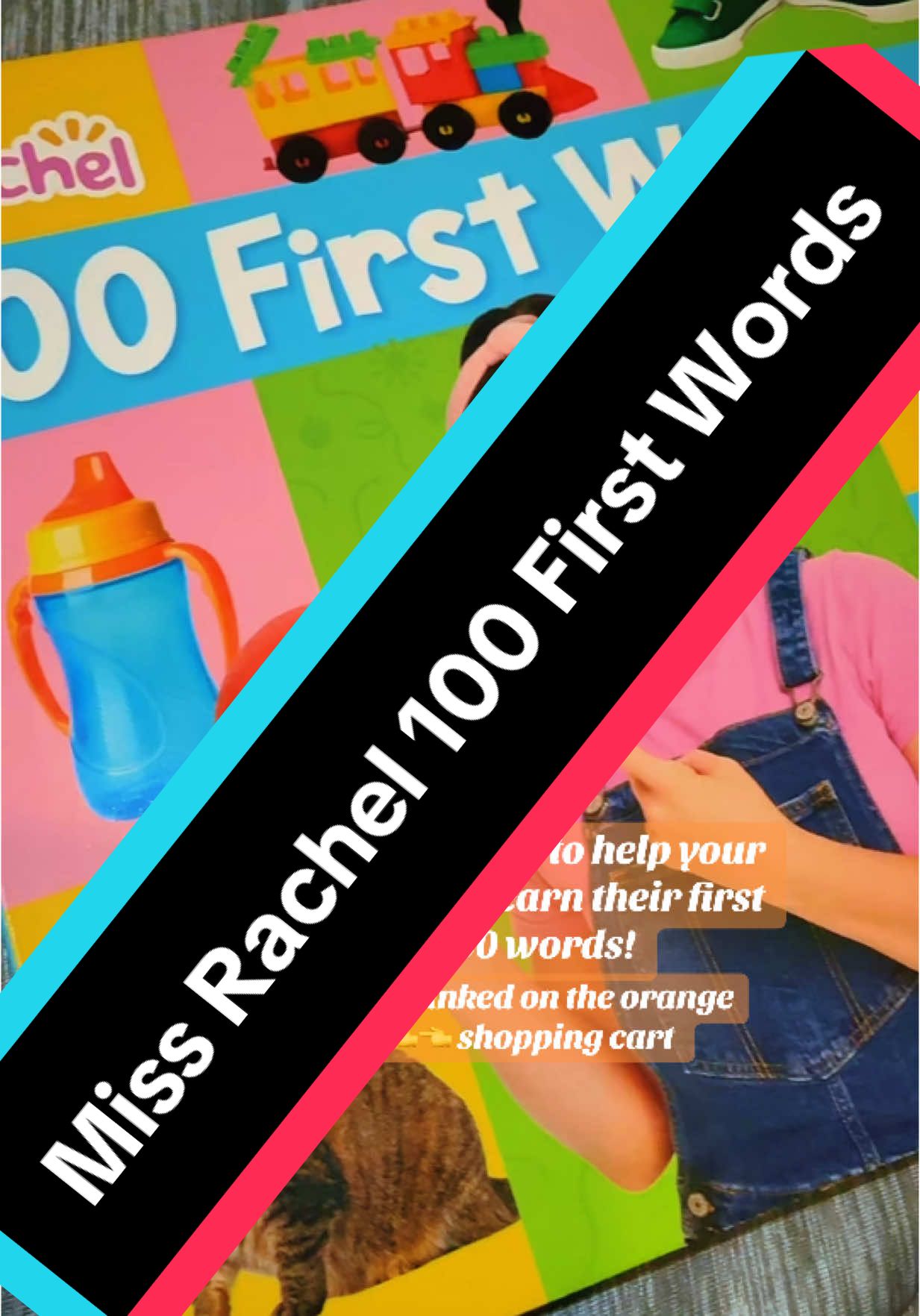 This is an awesome book for the kiddos!!! #TIKTOKSHOP #TikTokShopCreatorPicks #TTSHOP #parentsoftiktok #MissRachel #Learning #FirstWords #KidsLearning 