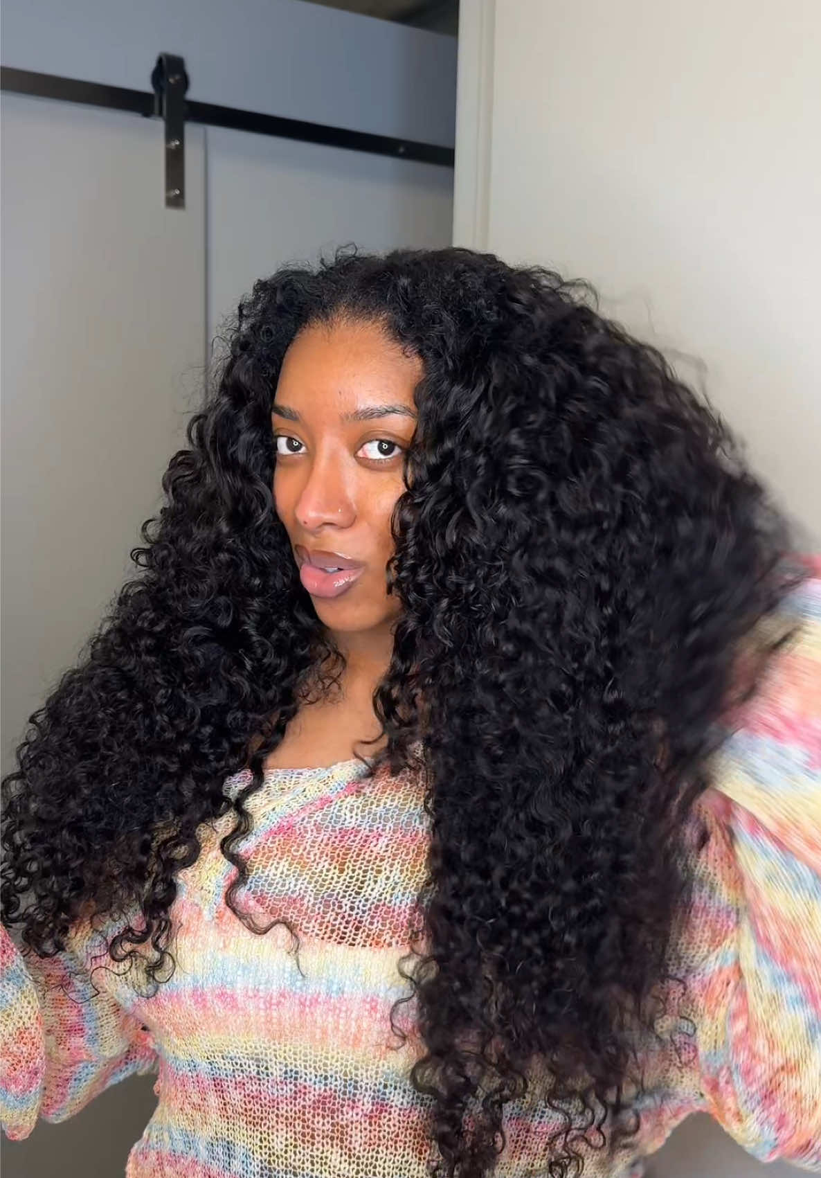 ASHINE BURMESE CURLY 🔥 #curlyhair #vacationhair #summerhair #burmesecurly #ashinebundles #fyp @Lesly Ashine @AshineHair 