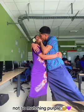 not so matching purple 🥹💝💞💘💖💗💓💕💐🌷🫶🏽 @deeznuts #looooool #matching #fyp #foryou 
