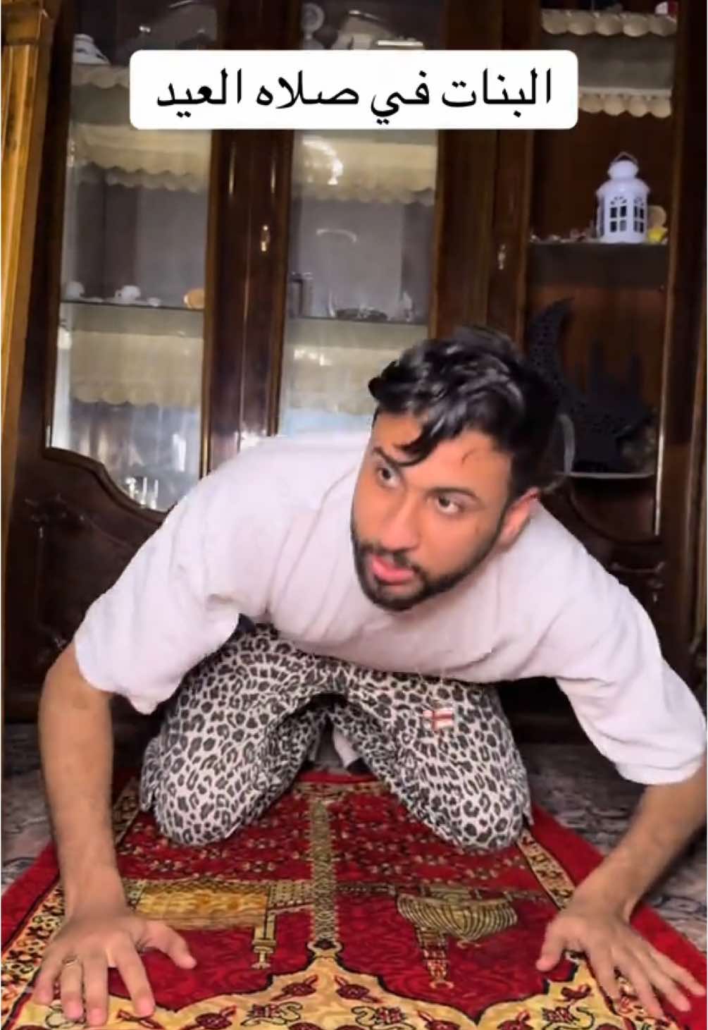 البنات في صلاه العيد