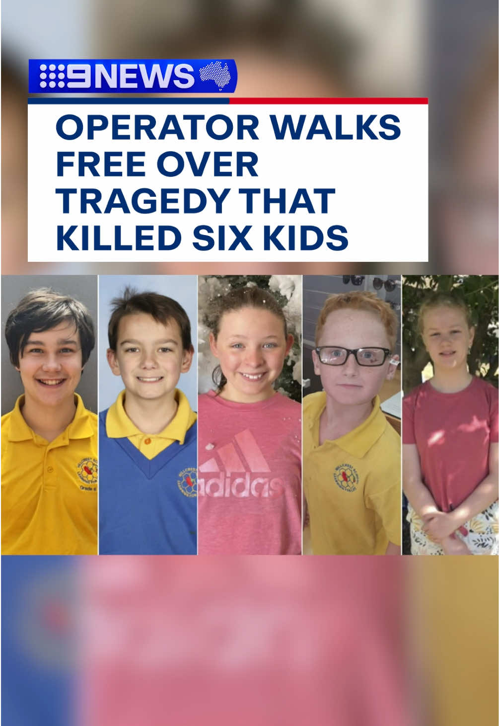 Six children died and three were injured when wind blew the jumping castle into the air in December 2021. #9News #tasmania #tragedy #court