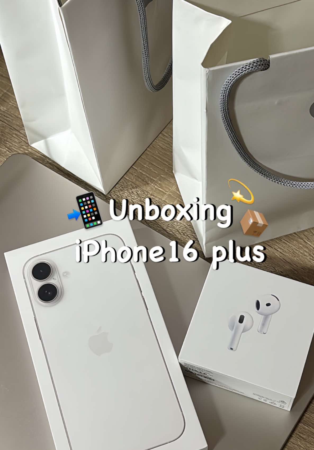 Unboxing iPhone16 plus 512GB สีขาวคือที่สุดในใจ 🤍🤟🏻 #iphone16 #iphone16plus #apple #unboxing  #iphone #unboxingiphone #unboxingiphone16 #ไอโฟน16 #ไอโฟน #dek67 #study #studygram #studygramthailand 