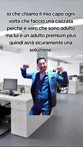 grazie capo 🫡#Meme #MemeCut #CapCut #capo #soluzione #cazzate #lavoro #collega #colleghi #colleghidilavoro #divertente #sischerza #ridere #ridereinsieme #edit #fyp #perte #buongiorno #pertee #viralvideos #virale 