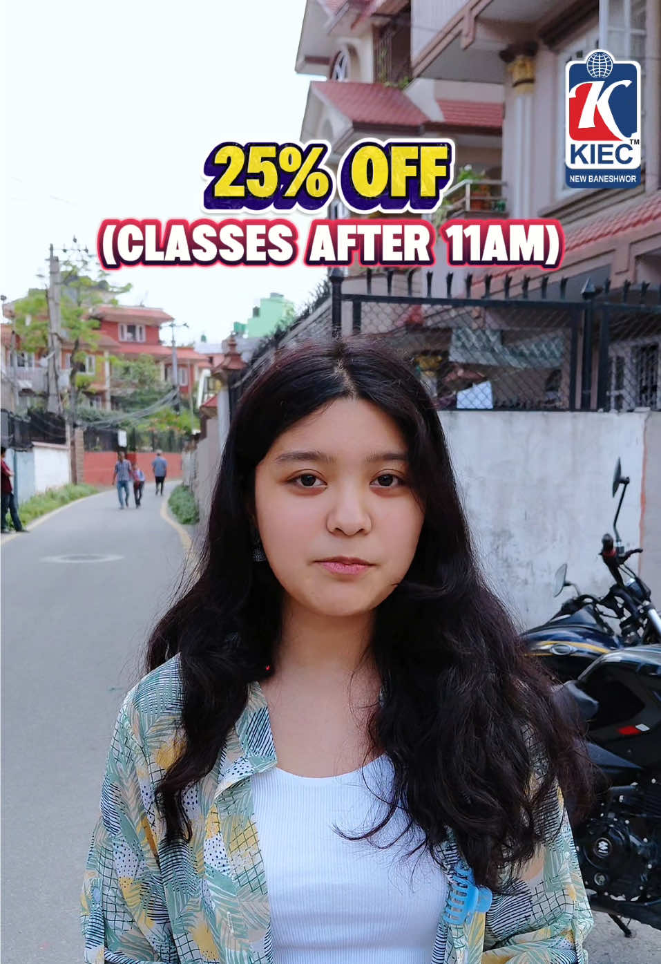 🎉 Get 25% OFF on All Test Preparation Classes! 🎉 Ready to take the next step in your academic or professional journey? We’re offering an exclusive 25% discount on all IELTS, PTE, and SAT preparation classes scheduled after 11 AM! ✨ Boost your confidence 📚 Learn from expert instructors 🎯 Improve your scores 💸 And now—save money while you’re at it! 📍 Limited-time offer – Don’t miss out! For more information ;- KIEC-Baneshwor📍 NB Center, Naya Baneshwor, Ktm, Nepal ☎  01 4794910 📧 baneshwor@kiec.edu.np #kiec #kiecbaneshwor #education #ielts #pte #sat #visa #educationconsultancy #visasucess #visagranted #studyabroad #abroad #mocktest #ieltspreparation #visainterview #learningwithjoy #australia #usa #uk #germany #europe #content #goviral #viral #viralreel #réel #offer #fyp #fypシ゚viral  #tiktok #trending #foryoupage  #viralvideo #foryoupagenepal #viraltiktok #viralaustralia 