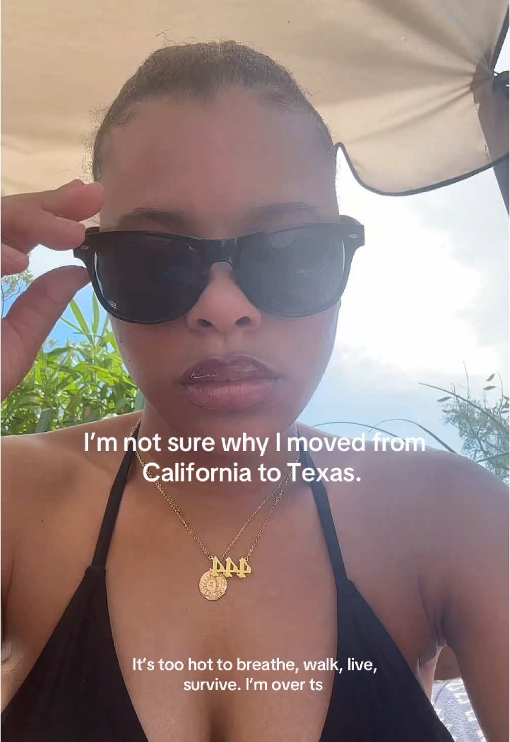 The summers here are HORRID #california #texas 