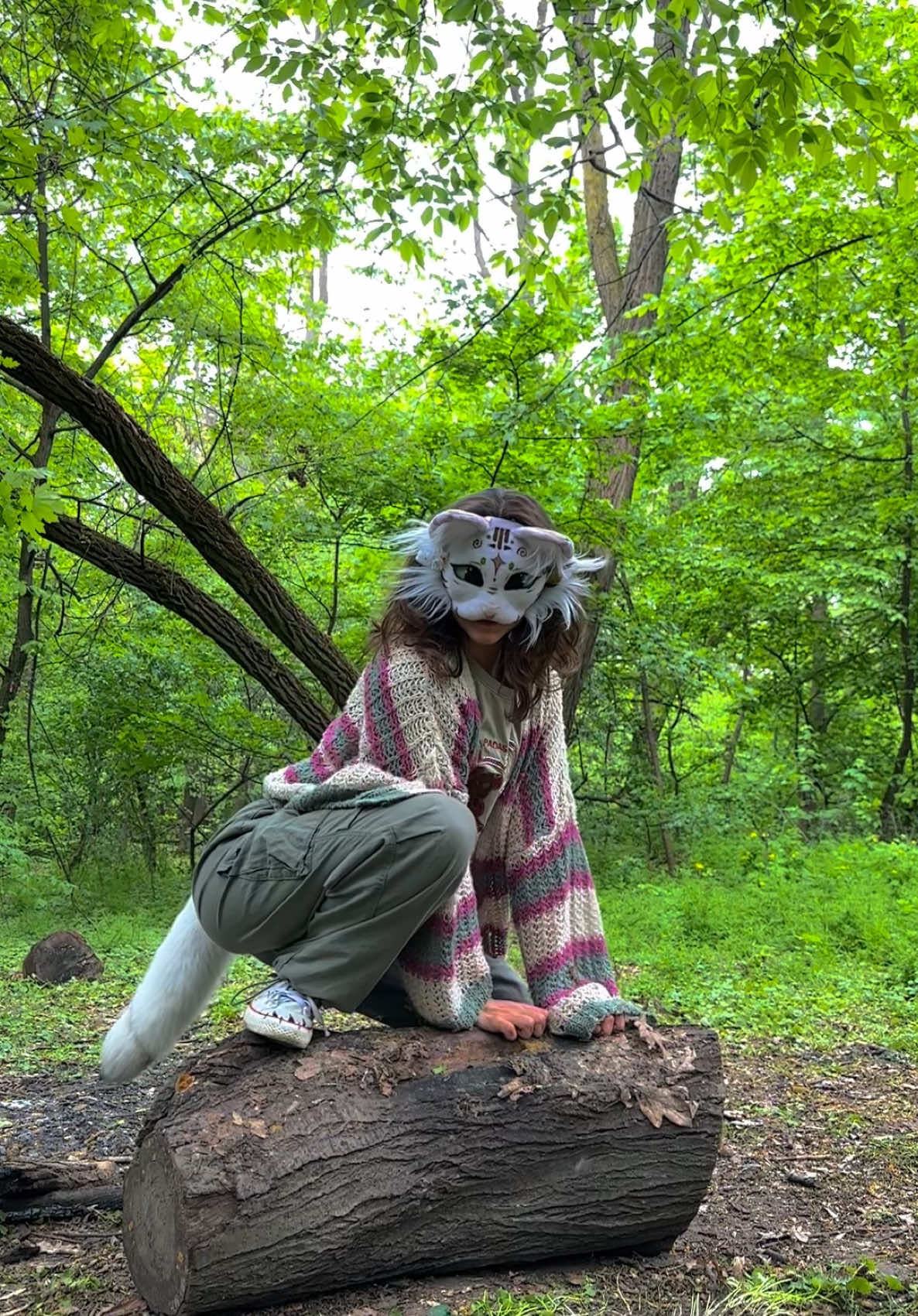 I don't have the strength to shoot a video at all, but I will definitely gather strength and stabilize meetings with friends and record videos, sorry if I disappear again!! #quadrobics #mask #goodquality #antizoo #quads #therian #theriancommunity 