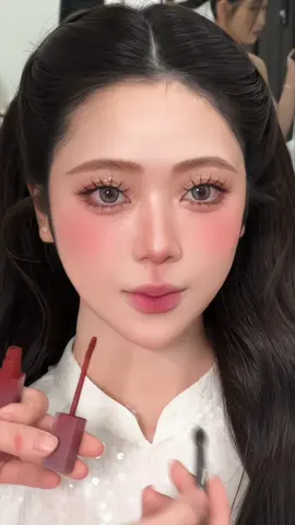 Chiếc son xinh iu ❤️💄#tranhoailinhmakeup #makeup #makeuptiec #dadep #makeupcodau #xuhuong #fypシ 