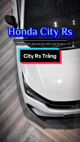 Loanh Quanh 600 thì Không Xe nào qua được Honda City ? Có đúng không Anh Chị 🥶 #vannghiahonda #xuhuong #xuhuongtiktok2025 #fyp #hondacity #cityrs #cityfacelift2025 #honda 