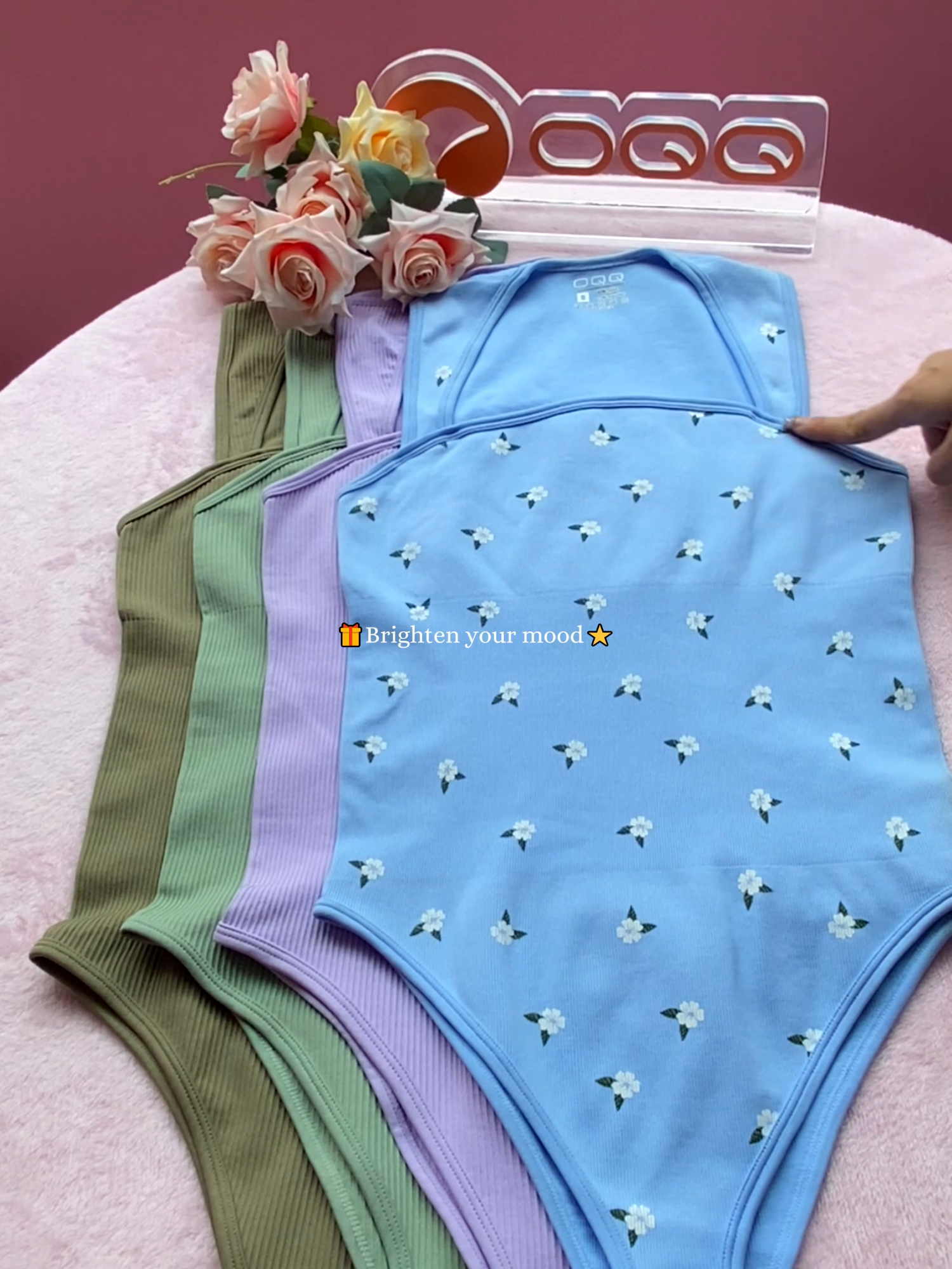 Brighten your mood🍑🍒#OQQ #oqqnewfit #SuperBrandClub #SummerTransformation #SummerWonderland #oqqyes #oqqfashion #style #aurora #like #SayYES #oqqbodysuit #ootd #OQQ #OQQStyle #ootdinspo #EnergiKuatTiapLangkah #love #oqqbodysuits #newarival #superbrandclub #tiktokshopsummerturnup