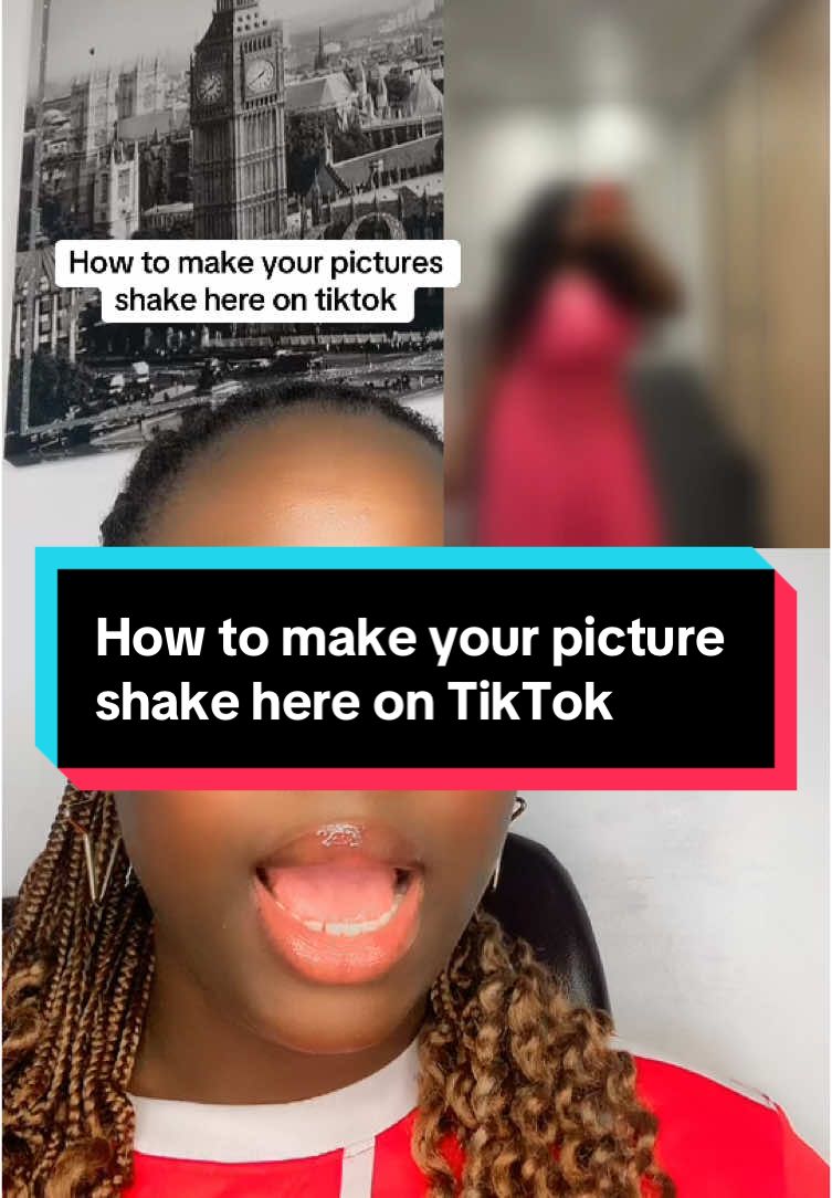 How to make your pictures shake here on tiktok #tiktoktips #tiktoktutorials #newontiktok #coachqueenzoe 