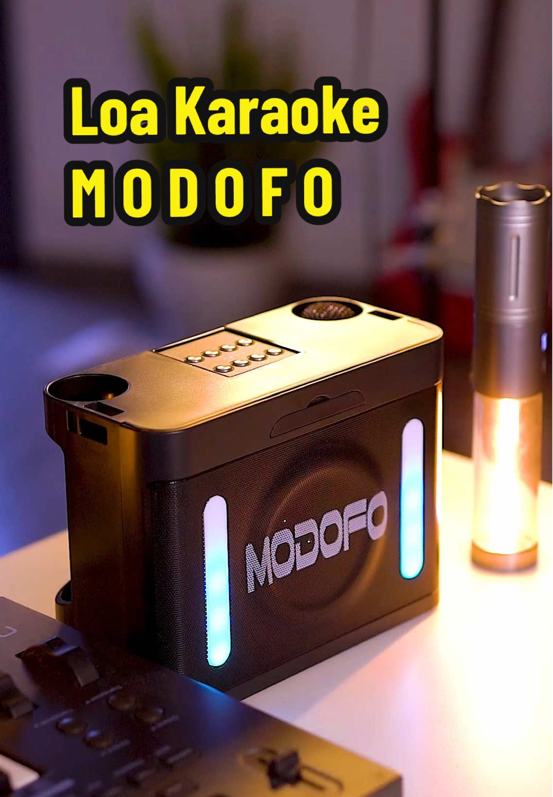 Loa karaoke bluetooth đa năng Modofo, âm thanh rất hay và to, hát tại nhà hoặc mang đi du lịch dịp hè nha #loakaraoke #loabluetooth #loamini #loa #modofo #tienich #karaoke #phukiendienthoai #decor #babongtv 