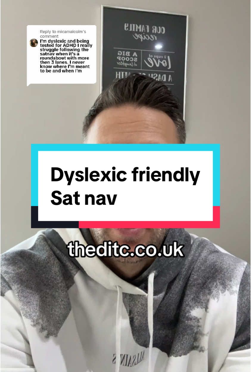 Replying to @micamalcolm driving with dyslexia and its challenges, including sat nav! #dyslexia #dyslexic #driving #satnav @theorytestexplained 